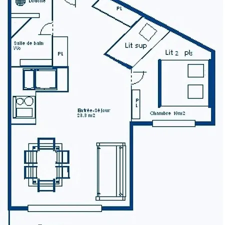 Les De La Pyramide - Ch1 - Les De La Pyramide Mae-0853 Appartement *